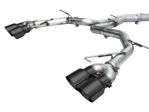 Audi S7 Performance Exhaust - AWE Tuning - Track Edition - Diamond Black - `19-`23
